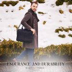 Luxorro Full Grain Leather Briefcases For Men, Handcrafted Leather Laptop Bag For Men, Our Leather Bags For Men Come In A Beautiful Gift Box, Perfect Christmas Gifts For Men, Brown, Fits 15.6" Laptop - Image 9